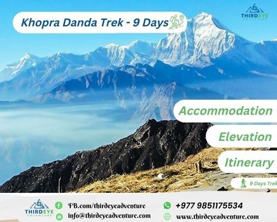 khopra danda trekking 1