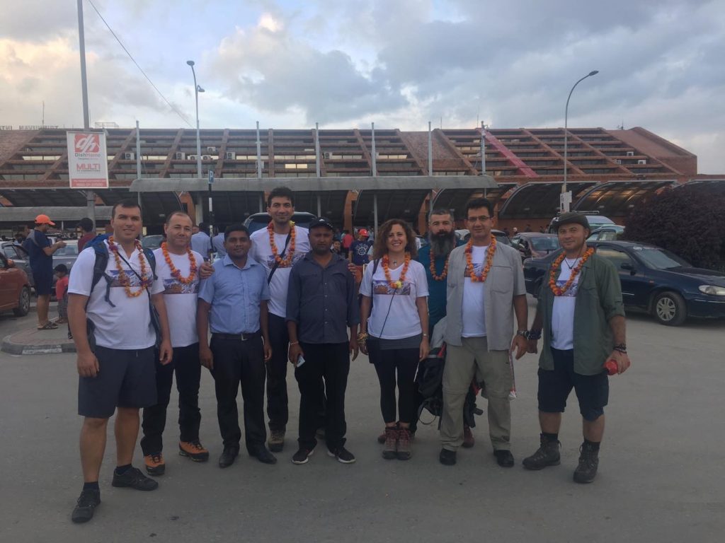 trekkers in Nepal