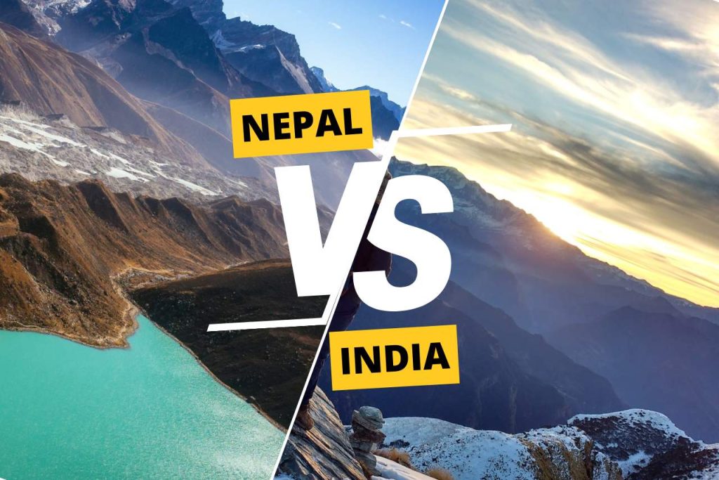 Trekking In Nepal vs India