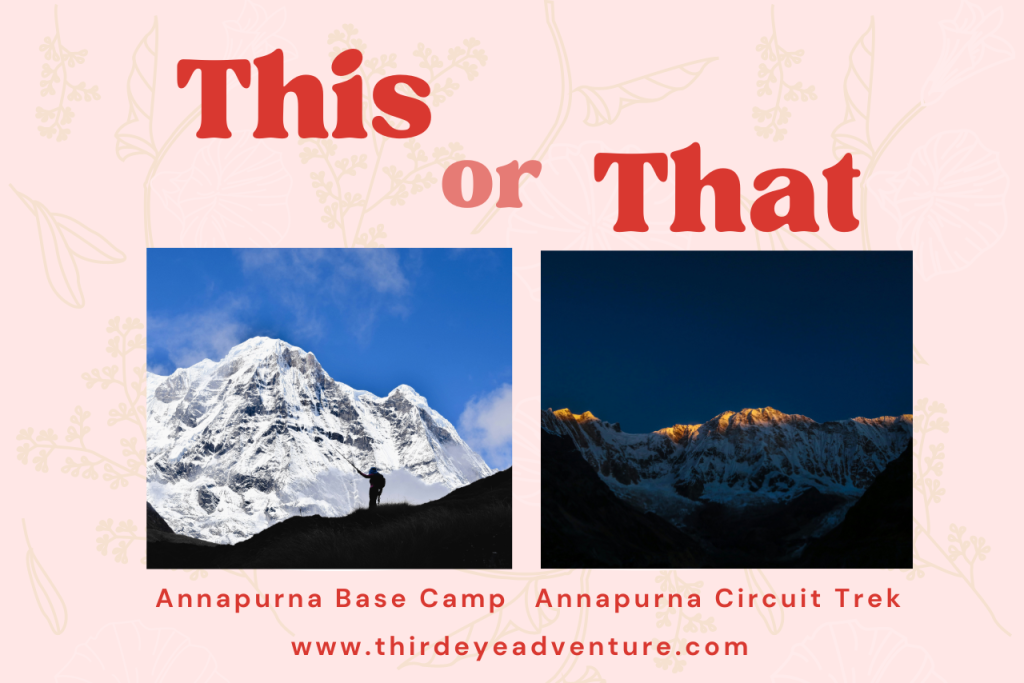 Annapurna Base Camp vs Annapurna Circuit: Which is suitable?