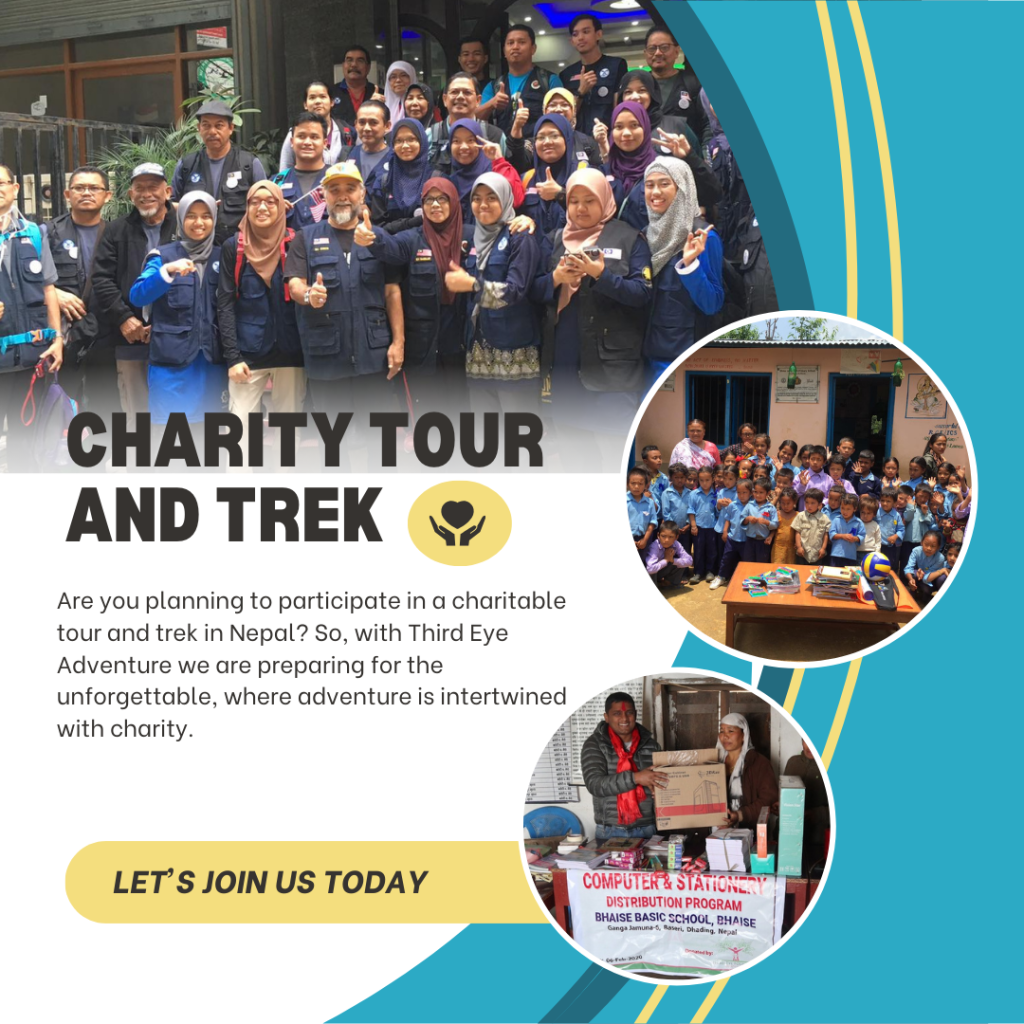 Charity Tour and Trek With Third Eye Adventure 7 Charity Tour and Trek