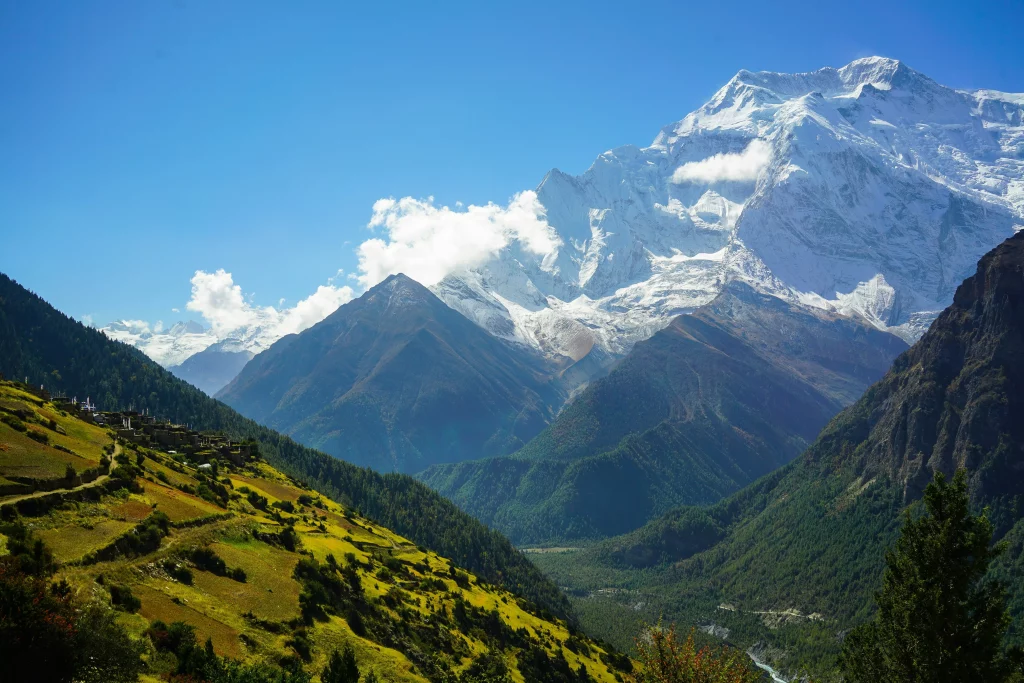 Ultimate Guide to Peak Climbing in Nepal: Top Peaks & Essential Tips 8 a mountain range with snow covered peaks