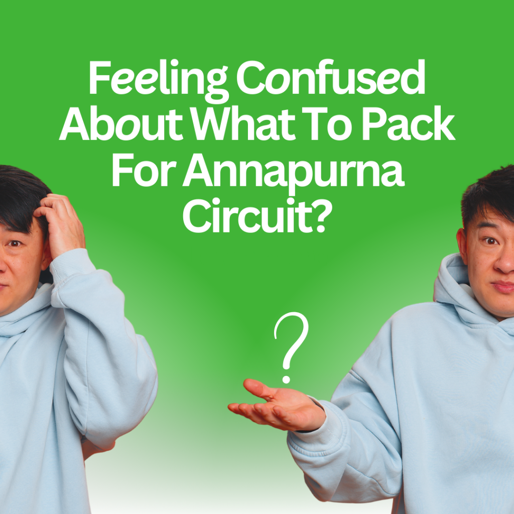 packing list for annapurna circuit